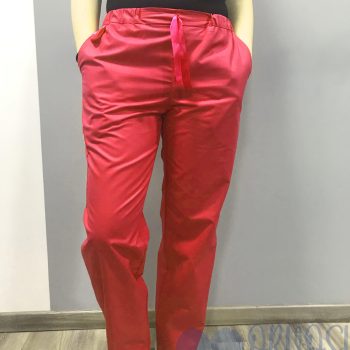 egyszínű bordó orvosi nadrág