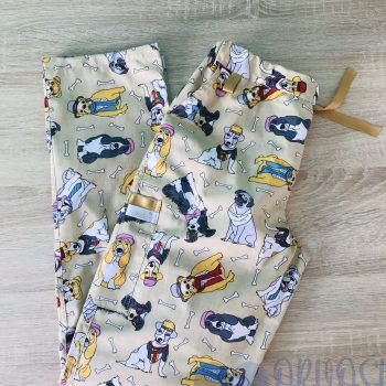 Drapp csont kutyás orvosi nadrág