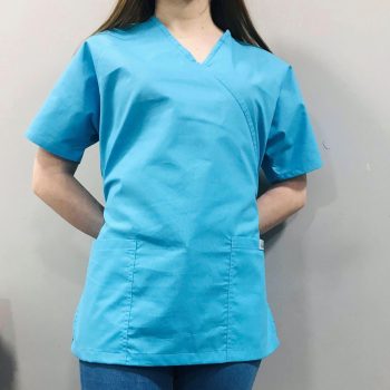 egyszínű Orvosi-Nővérke tunika - Türkizkék