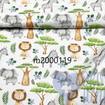 Anyagminta - erdős-zebrás - orvosi tunika