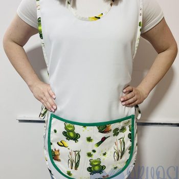 Fehér lapköpeny – békás