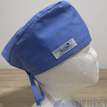 egyszínű Műtős sapka - égkék